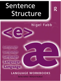 Cover image: Sentence Structure 2nd edition 9780415341813