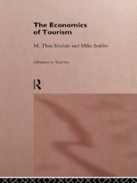 Imagen de portada: The Economics of Tourism 1st edition 9780415085236