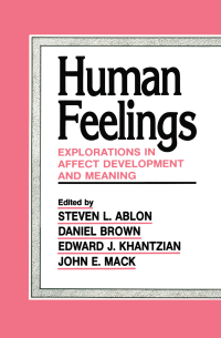 Imagen de portada: Human Feelings 1st edition 9781138881594