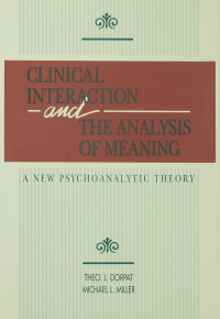 Cover image: Clinical Interaction and the Analysis of Meaning 1st edition 9781138872424