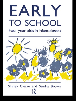 Cover image: Early to School 1st edition 9780415084567