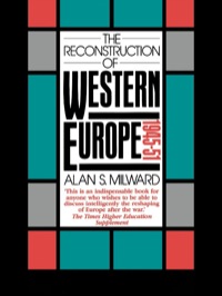 Cover image: The Reconstruction of Western Europe, 1945-51 1st edition 9780415084482
