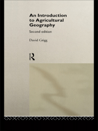 Cover image: An Introduction to Agricultural Geography 2nd edition 9780415084420