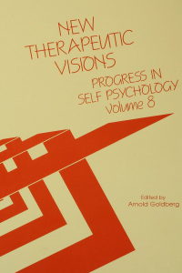 Titelbild: Progress in Self Psychology, V. 8 1st edition 9780881631500