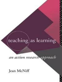 Cover image: Teaching as Learning 1st edition 9780415089807