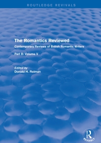 Imagen de portada: The Romantics Reviewed 1st edition 9781138688285