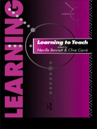 Cover image: Learning to Teach 1st edition 9780415083102