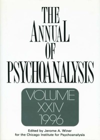 Cover image: The Annual of Psychoanalysis, V. 24 1st edition 9780881631883