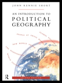 Imagen de portada: An Introduction to Political Geography 2nd edition 9780415082273