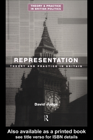 Cover image: Representation 1st edition 9780415081962