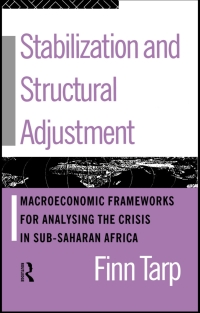 表紙画像: Stabilization and Structural Adjustment 1st edition 9781138157415