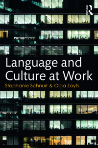 Imagen de portada: Language and Culture at Work 1st edition 9781138688476