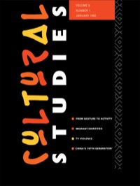 صورة الغلاف: Cultural Studies 1st edition 9780415081146