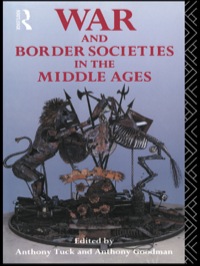 Immagine di copertina: War and Border Societies in the Middle Ages 1st edition 9781138006676