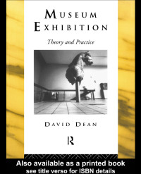 Cover image: Museum Exhibition 1st edition 9780415080170