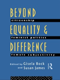 表紙画像: Beyond Equality and Difference 1st edition 9781138160736