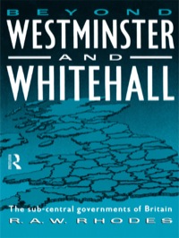 Cover image: Beyond Westminster & Whitehall 1st edition 9781138161474