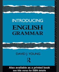 Imagen de portada: Introducing English Grammar 1st edition 9781138150041