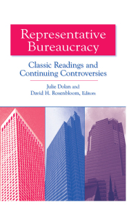 Cover image: Representative Bureaucracy 1st edition 9780765609601