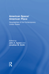 Cover image: American Space/American Place 1st edition 9780415935319