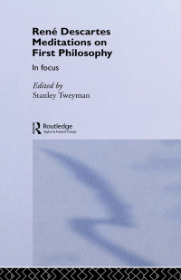 Titelbild: Rene Descartes' Meditations on First Philosophy in Focus 1st edition 9780415077071