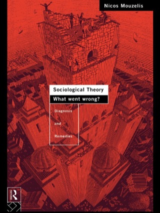 Imagen de portada: Sociological Theory: What went Wrong? 1st edition 9780415127202
