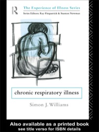 Titelbild: Chronic Respiratory Illness 1st edition 9780415076579