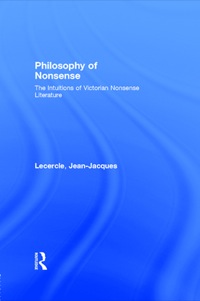 Cover image: Philosophy of Nonsense 1st edition 9781138175631