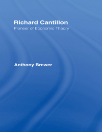 Cover image: Richard Cantillon 1st edition 9780415075770