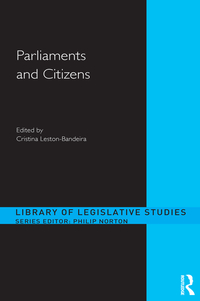 Titelbild: Parliaments and Citizens 1st edition 9780415589697