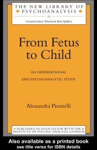 Cover image: From Fetus to Child 1st edition 9780415074377