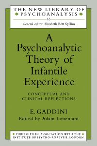 Immagine di copertina: A Psychoanalytic Theory of Infantile Experience 1st edition 9780415074353