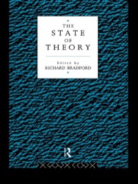 Omslagafbeelding: The State of Theory 1st edition 9780415073233
