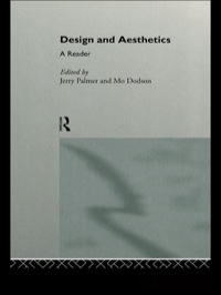 表紙画像: Design and Aesthetics 1st edition 9780415072328