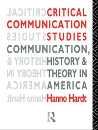Imagen de portada: Critical Communication Studies 1st edition 9780415071376