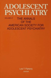 Imagen de portada: Adolescent Psychiatry, V. 27 1st edition 9781138005761