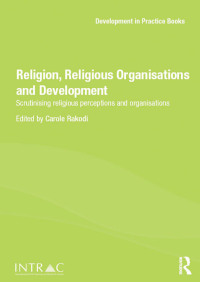 Imagen de portada: Religion, Religious Organisations and Development 1st edition 9780415713054