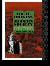 Cover image: The Local Origins of Modern Society 1st edition 9781138979994
