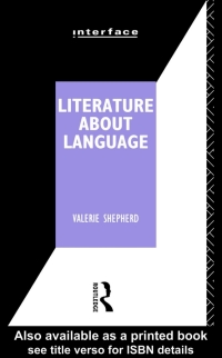 Cover image: Literature About Language 1st edition 9780415069977