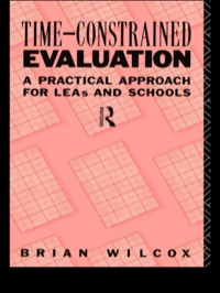 Immagine di copertina: Time-Constrained Evaluation 1st edition 9780415069694