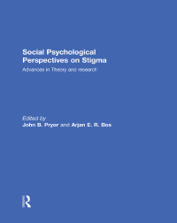 Cover image: Social Psychological Perspectives on Stigma 1st edition 9780415719865