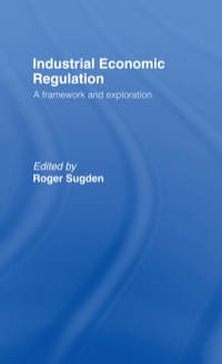 表紙画像: Industrial Economic Regulation 1st edition 9780415067737