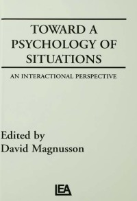 Cover image: Toward A Psychology of Situations 1st edition 9780898590616