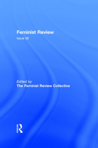 Cover image: Feminist Review 1st edition 9780415065375