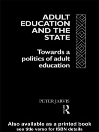 Cover image: Adult Education and the State 1st edition 9780415065320