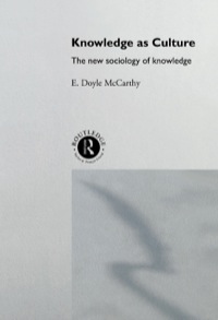Cover image: Knowledge as Culture 1st edition 9780415064965