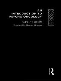 表紙画像: An Introduction to Psycho-Oncology 1st edition 9780415064354