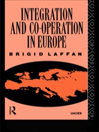 Cover image: Integration and Co-operation in Europe 1st edition 9780415063395