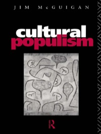 Imagen de portada: Cultural Populism 1st edition 9781138162969