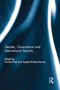 Imagen de portada: Gender, Governance and International Security 1st edition 9781138383296
